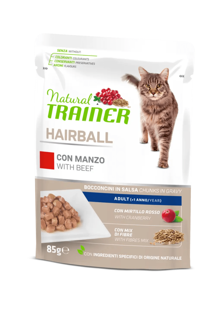 Natural Trainer Hairball Bocconcini in Salsa 85g