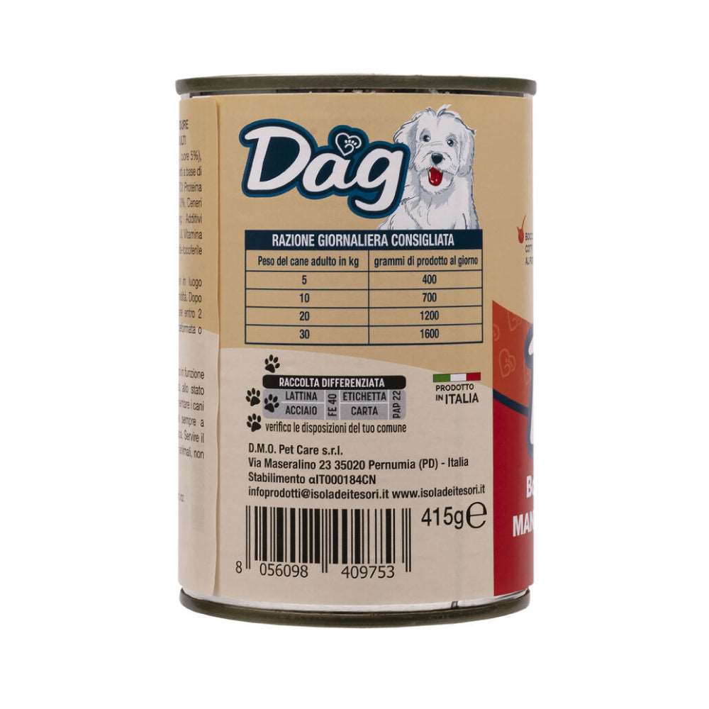 Dag Dog Bocconi Manzo cuore verdure - immagine 3