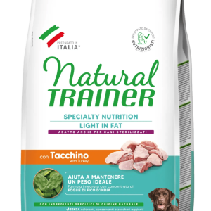 Natural Trainer Light in Fat Medium&Maxi Adult con Tacchino