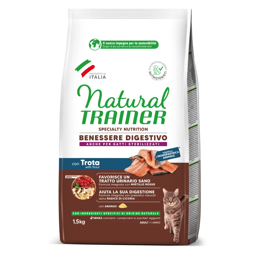 Natural Trainer Adult No Grain con Trota e Patate