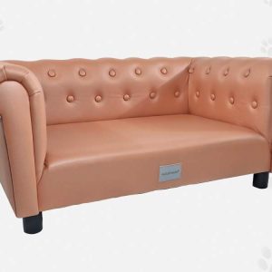 Nasonero – Divanetto con Bottoni Marrone