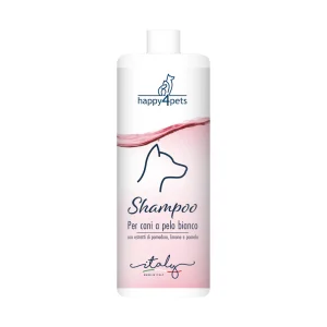 Happy4Pets Shampoo cani pelo bianco