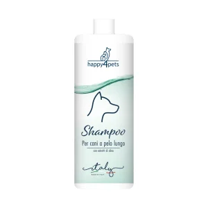 Happy4Pets Shampoo cani pelo lungo