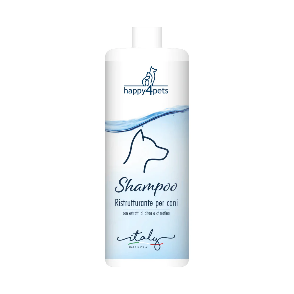 Happy4Pets Shampoo ristrutturante cani