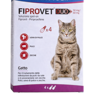 Fiprovet Duo Gatto 4x50ml