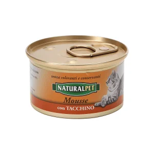 Naturalpet Cat Adult Mousse tacchino