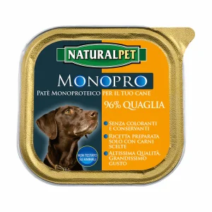 Naturalpet Patè Monopro quaglia