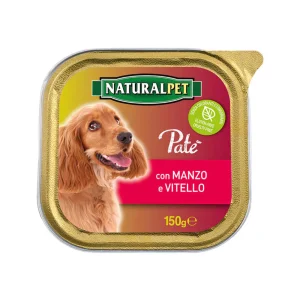 Naturalpet Paté Manzo e vitello 150g