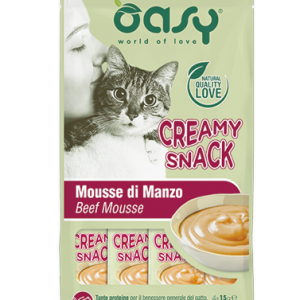 Oasy Creamy Snack Mousse 4x15g