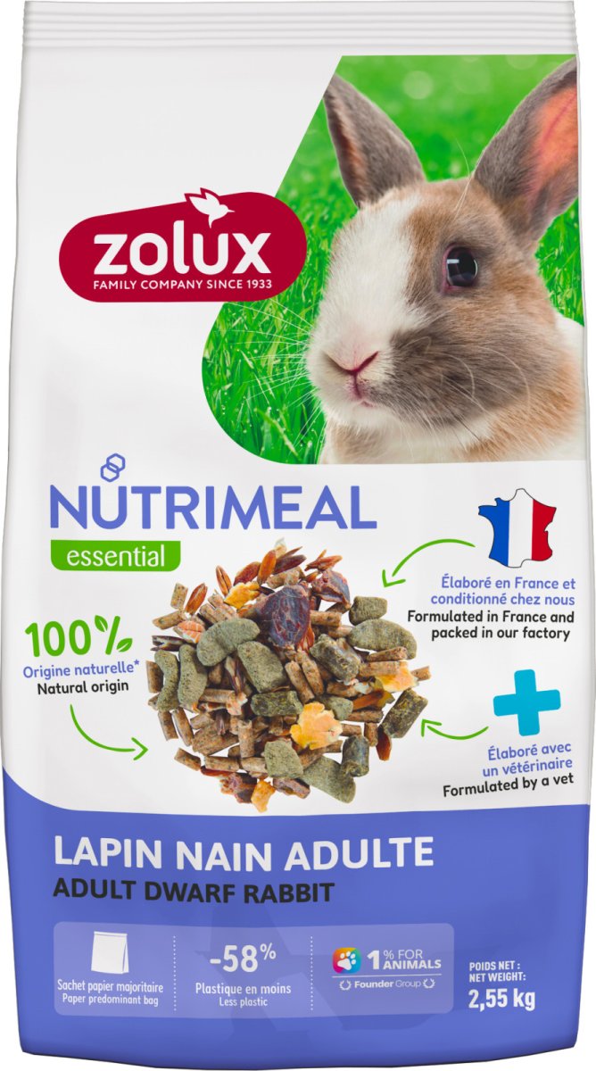 Nutrimeal Mix Conigli Nani Adult